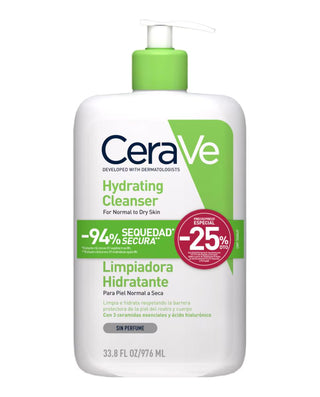 CeraVe Gel de Limpeza Facial Hidratante 976mL – Preço Especial