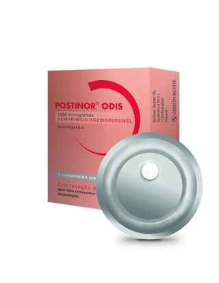 Postinor Odis 1,5mg 1 Comprimido Orodispersível