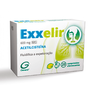 Exxelir Acetilcisteína 600 mg x 20 Comprimidos Efervescentes