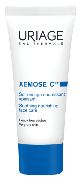 Uriage Xémose C8+ Creme Facial Calmante 40 mL – Nutrição & Alívio