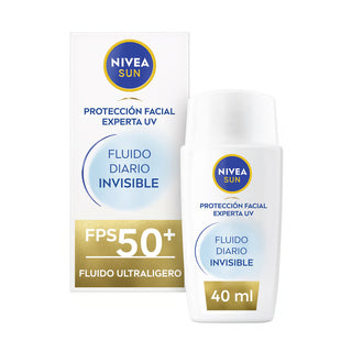 Nivea Sun Fluido Facial Invisível SPF50+ 40 mL – Proteção Matificante
