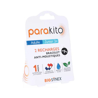 Parakito Recarga Difusão de Óleos Essenciais para Pulseira x2