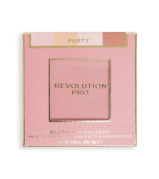 Makeup Revolution Paleta *Iconic* - Blush & Highlight Party