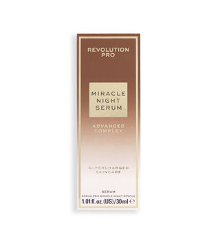 Revolution Pro Miracle Night Serum Advanced Complex 30mL – Rugas & Firmeza