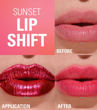 Makeup Revolution Lip Tint Stain Sunset - Flushed Pink