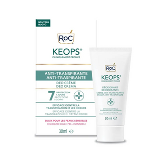 Roc Keops Creme Desodorizante Antitranspirante 30 mL