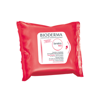 Sensibio Bioderma H2O Toalhetes Desmaquilhantes (X25 Unidades)