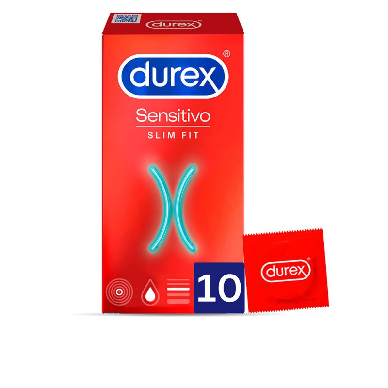 Durex Preservativo Sensitivo Slim Fit x 10 Unidades
