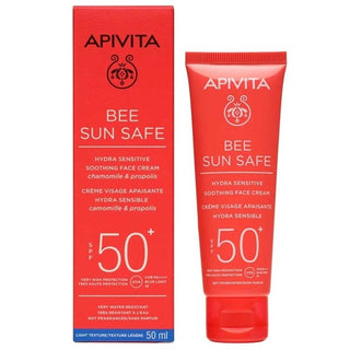 Apivita Bee Sun Safe Hidra Sensitive SPF50+ 50mL – Proteção Pele Sensível