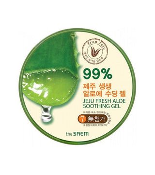 The Saem Jeju Fresh Aloe Gel 99% 300mL – Hidratante & Calmante
