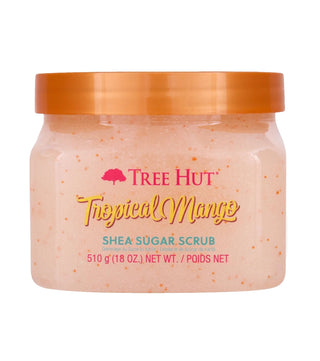 Tree Hut Tropical Mango Shea Sugar Scrub 510g – Esfoliação & Hidratação