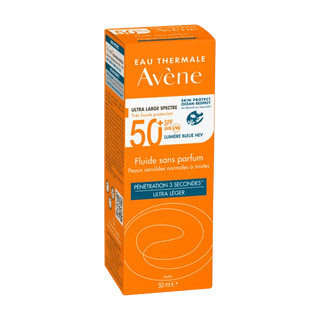 Avène Solar Fluido FPS 50+ Sem Perfume