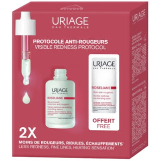 Uriage Coffret Protocolo Anti-Vermelhidão – Sérum 30mL & Creme 15mL