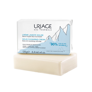 Uriage Creme Lavante Sólido 125g – Limpeza & Nutrição