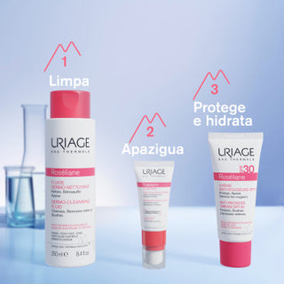 Uriage Roseliane Fluido de Limpeza 250mL – Limpeza Anti-Vermelhidão