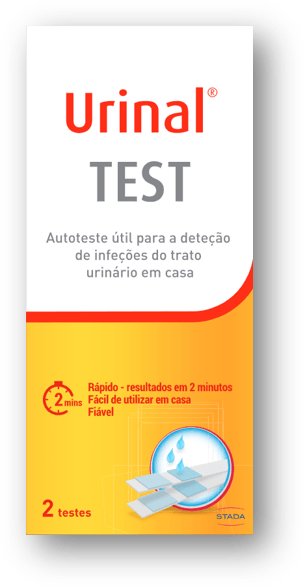 Urinal - Teste rápido para deteção de infeções urinárias em casa.