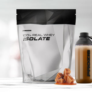 Prozis 100% Real Whey Hydro Isolate 1000g - Caramelo Salgado