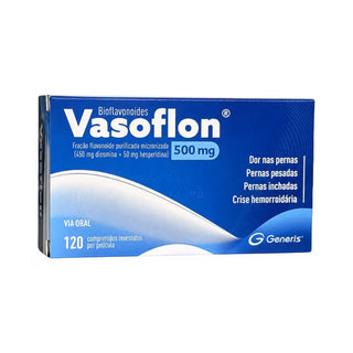 Vasoflon Bioflavonoides 500 mg – 120 Comprimidos