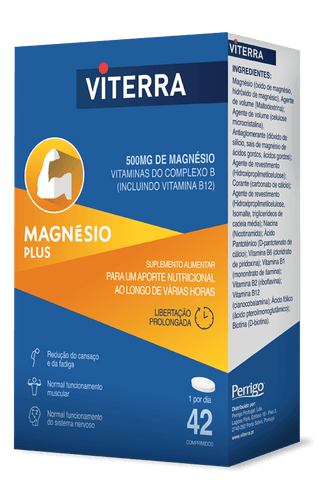 Viterra Magnésio Plus Comprimidos, Blister 42Unidade(s)