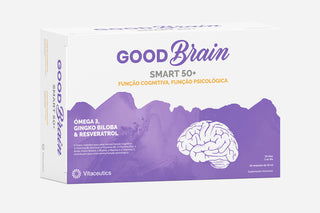 Good Brain Smart 50+ 30 Ampolas - Memória, Concentração e Função Cognitiva