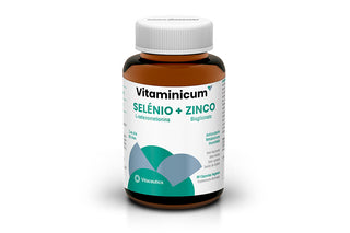 Vitaminicum Selénio + Zinco 60 Cápsulas - Imunidade e Antioxidante