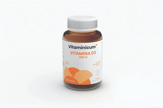 Vitaminicum Vitamina D3 4000 UI 60 Cápsulas - Ossos, Músculos e Imunidade