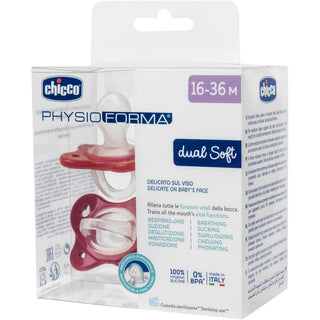Chicco PhysioForma Dual Soft 16-36M – Rosa (x2)