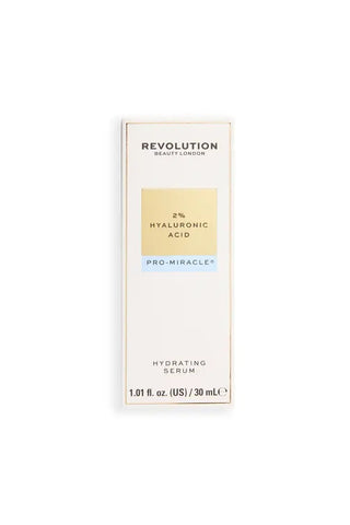 Revolution Pro Miracle 2% Hyaluronic Acid Serum 30mL – Hidratação & Preenchimento