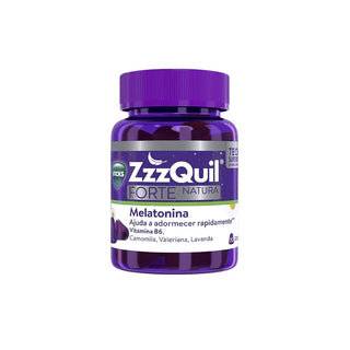 Vicks Zzzquil Natura Forte Gomas Melatonina x 60 Unidades