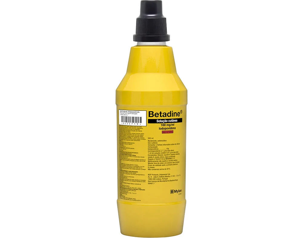 Betadine Solução Cutânea 500 mL