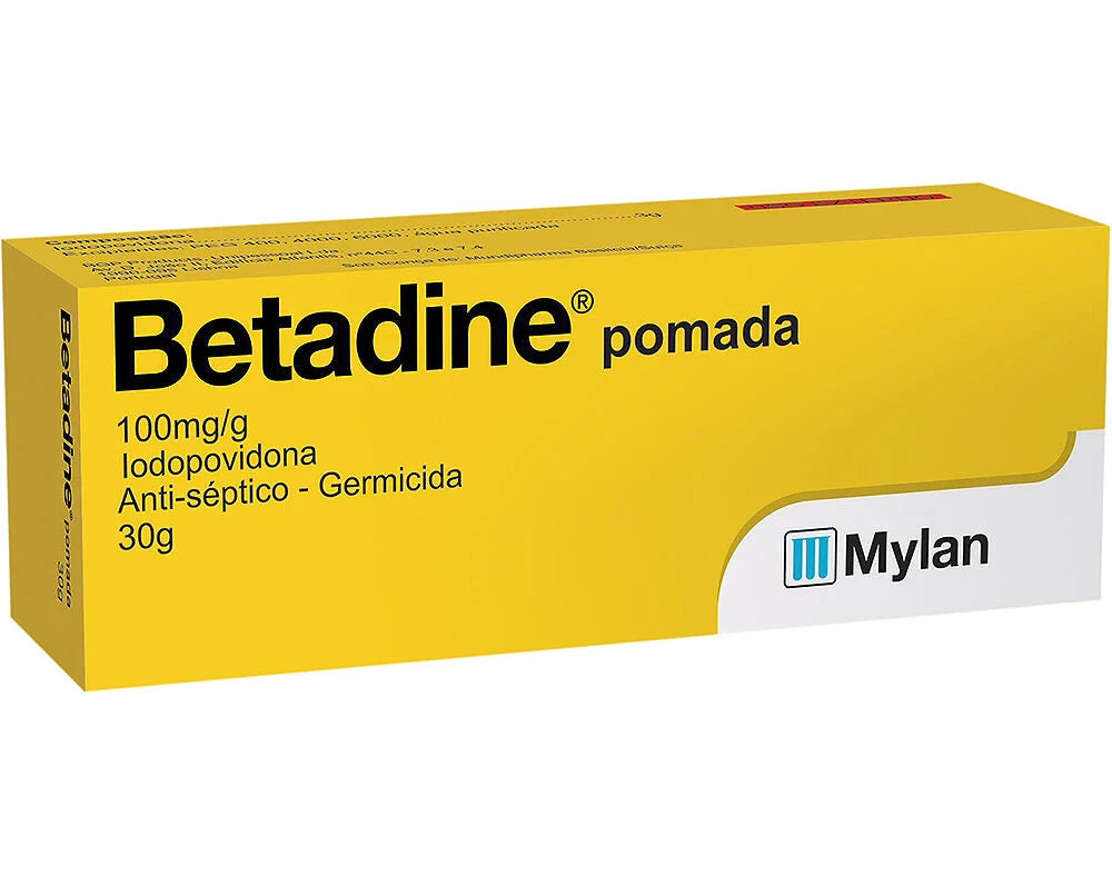 Betadine Pomada 100mg/g 30g
