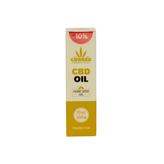 CBweed Óleo CBD com sementes de Cânhamo 10% 10mL