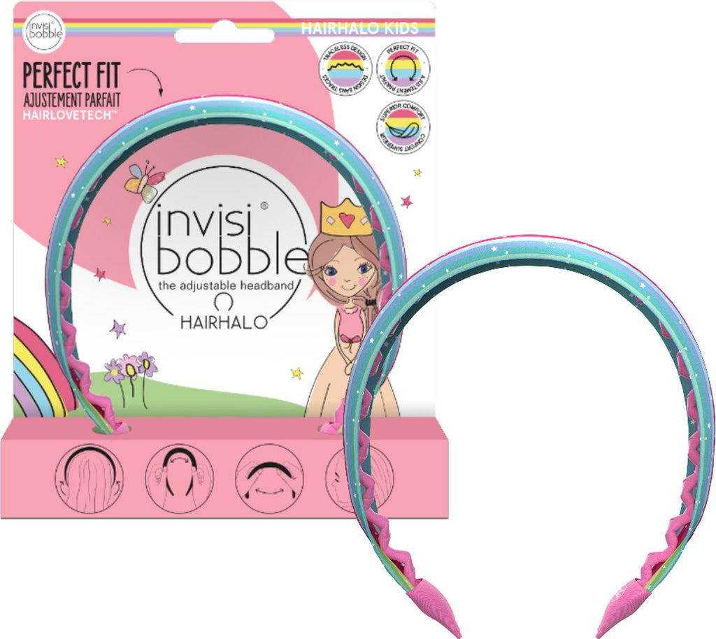 Invisibobble Kids Hairhalo Rainbow Crown 1 Bandolete