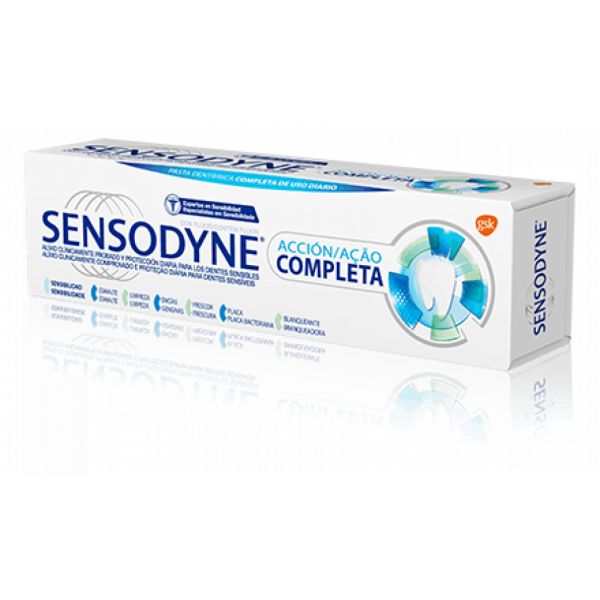 Sensodyne Ação Completa Pasta Dentífrica 75 mL