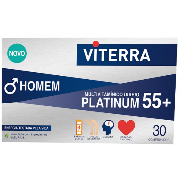 Viterra Homem Platinum 55+ Compx30 comp revest