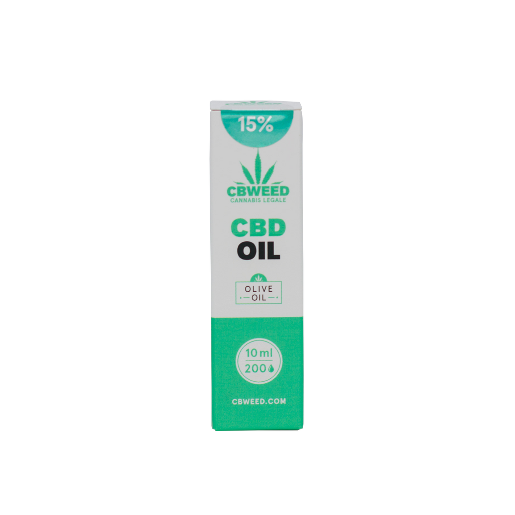 CBweed Óleo CBD com Azeite 15%  10mL