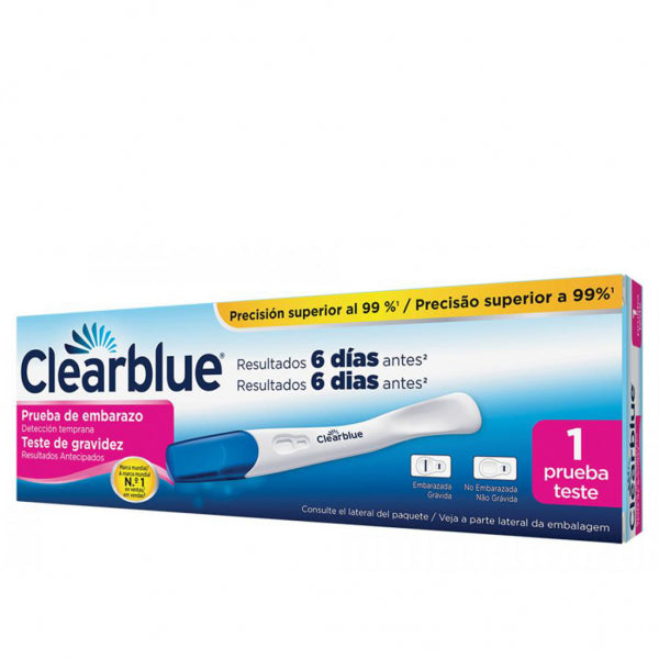 Clearblue Teste de Gravidez 6 Dias Antes x 1