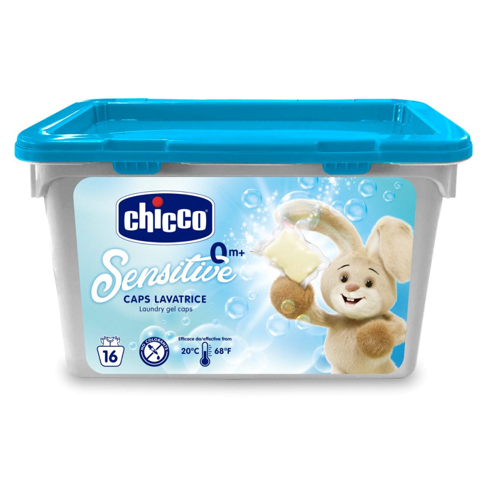 Chicco Higiene Detergente Roupa 16 Cápsulas 0M+