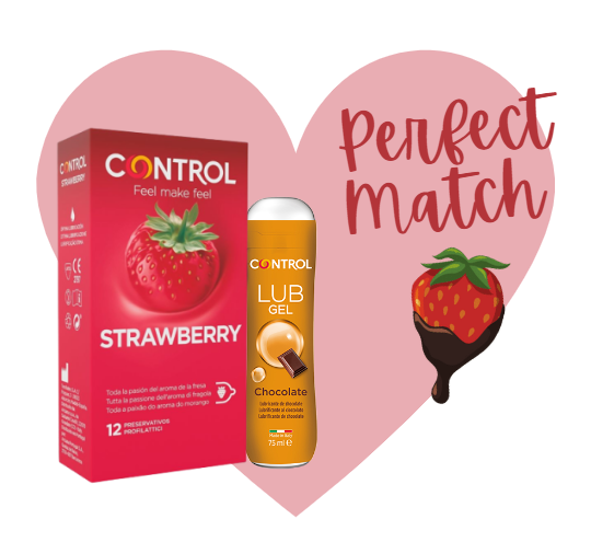 Control Perfect Match - Morangos com Chocolate