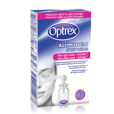 Optrex ActiMist Spray Dupla Ação Olhos Secos 