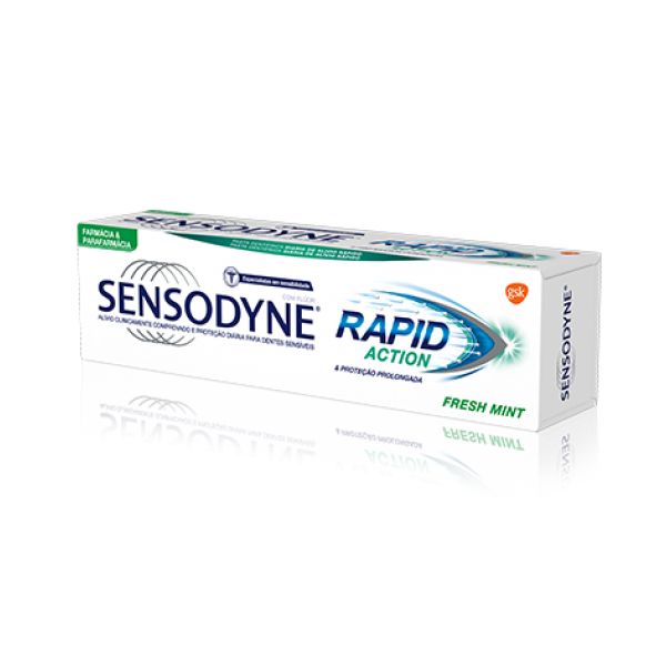Sensodyne Rapid Action Fresh Mint Pasta Dentífrica 75 mL