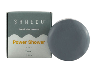 Shaeco Power Shower 2 em 1 Gel Champô Sólido 100g