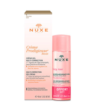 Nuxe Creme Prodigieuse Boost Gel Creme 40ml + Água Micelar Very Rose 40ml