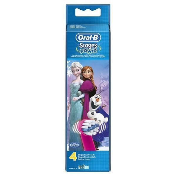 Oral B Kids Recarga Frozen - 4 unidades