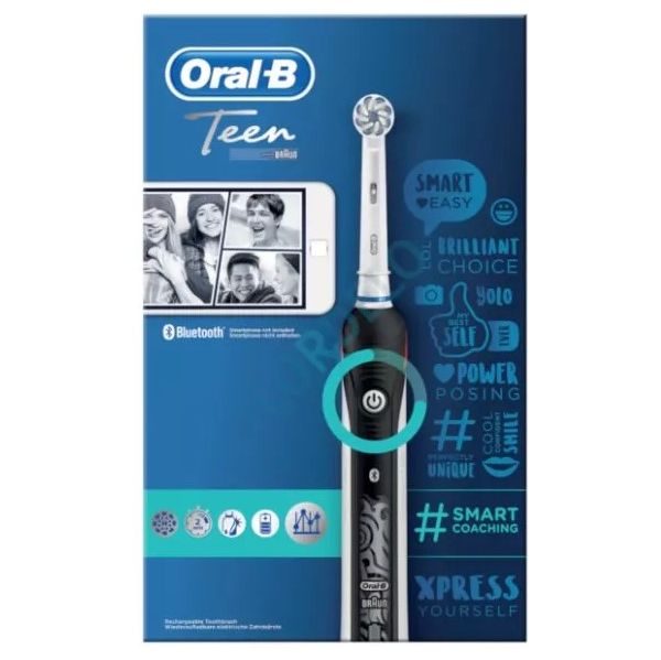 Oral B Teen Escova de Dentes Elétrica Preta