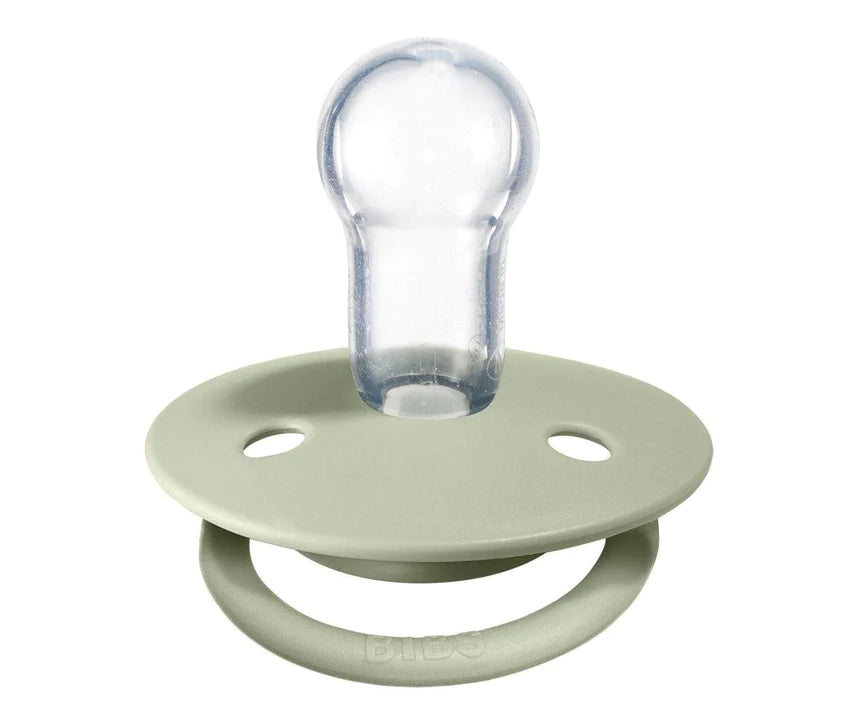 BIBS DE LUX Chupetas Silicone 0-3 anos Sage/Hunter green x2