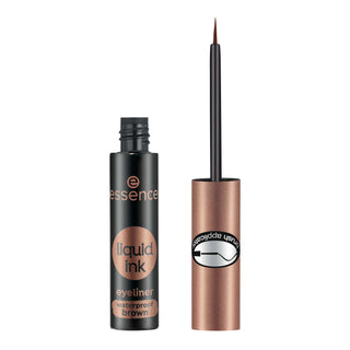 Essence Eyeliner Líquido À Prova de Água Castanho