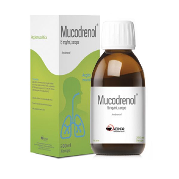 Mucodrenol, 6 mg/mL- 200 mL x 1 xar medida