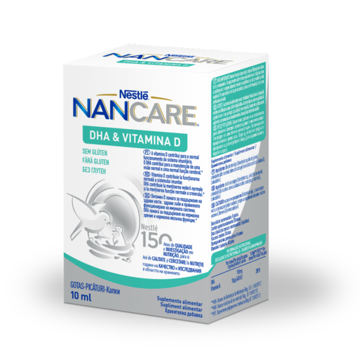 Nestlé Nancare DHA + Vitamina D 10 mL