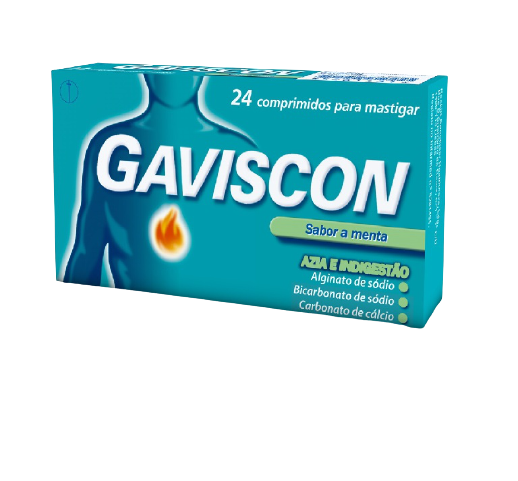 Gaviscon 250/133,5/80 mg x 24 comprimidos para mastigar